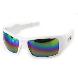 Oakley Sunglasses Antix White Frame Colored Lens Clearance Prices