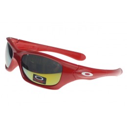 Oakley Sunglasses Asian Fit Red Frame Colored Lens Latest