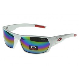 Oakley Sunglasses Asian Fit White Frame Colored Lens Store High Quality