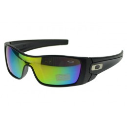 Oakley Sunglasses Batwolf Black Frame Colored Lens Red And Black