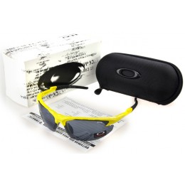 Oakley Sunglasses Commit Yellow Frame Black Lens