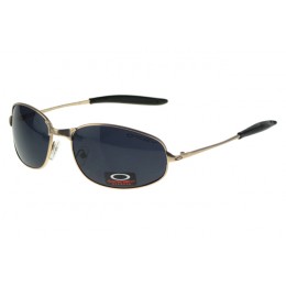 Oakley Sunglasses EK Signature Eyewear Gold Frame Black Lens Online Fashion Shop