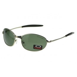 Oakley Sunglasses EK Signature Eyewear Silver Frame Gray Lens Shop