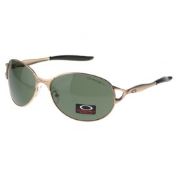 Oakley Sunglasses EK Signature Eyewear Gold Frame Gray Lens US For