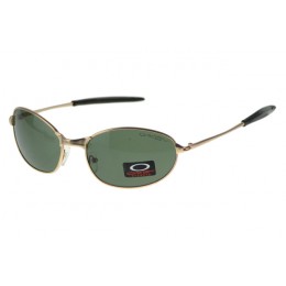 Oakley Sunglasses EK Signature Eyewear Gold Frame Gray Lens Online Here