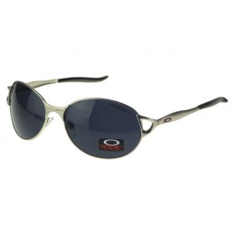 Oakley Sunglasses EK Signature Eyewear Silver Frame Black Lens Affordable Price