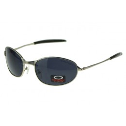 Oakley Sunglasses EK Signature Eyewear Silver Frame Black Lens UK
