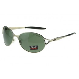 Oakley Sunglasses EK Signature Eyewear Silver Frame Gray Lens UK Store