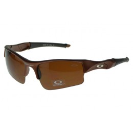 Oakley Sunglasses Flak Jacket Red Frame Brown Lens Cheap Outlet