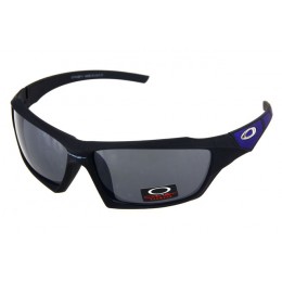 Oakley Sunglasses Flak Jacket Black Frame Dimgray Lens