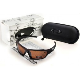 Oakley Sunglasses Flak Jacket Black Frame Tawny Lens