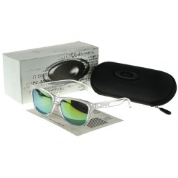 Oakley Sunglasses Frogskin crystal Frame green Lens Hot Sale