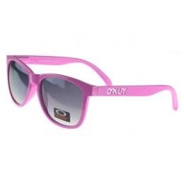 Oakley Sunglasses Frogskin Pink Frame Black Lens Authentic Quality