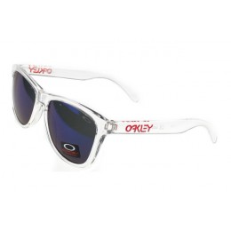 Oakley Sunglasses Frogskin White Frame Black Lens Entire Collection