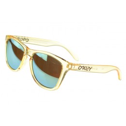 Oakley Sunglasses Frogskin Silver Frame Blue Lens Buy Real