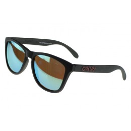 Oakley Sunglasses Frogskin Black Frame Blue Lens Free Shop