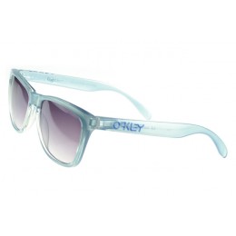 Oakley Sunglasses Frogskin Blue Frame Purple Lens Street Fabric