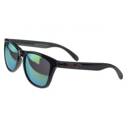 Oakley Sunglasses Frogskin Black Frame Blue Lens Australia