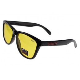 Oakley Sunglasses Frogskin Black Frame Gold Lens Official Website Discount