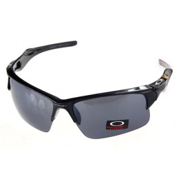 Oakley Sunglasses Frogskin Black Frame Gray Lens