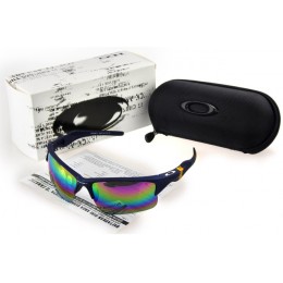 Oakley Sunglasses Frogskin Blue Frame Colored Lens