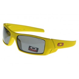Oakley Sunglasses Gascan Yellow Frame Gray Lens Unique Design