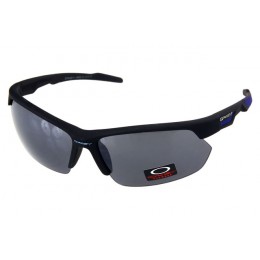 Oakley Sunglasses Half Jacket Black Frame Dimgray Lens