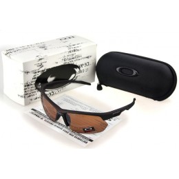 Oakley Sunglasses Half Jacket Chocolate Frame Tawny Lens