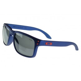 Oakley Sunglasses Holbrook Blue Frame Silver Lens