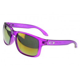 Oakley Sunglasses Holbrook Purple Frame Yellow Lens
