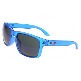 Oakley Sunglasses Holbrook Blue Frame Black Lens