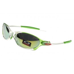 Oakley Sunglasses Juliet Green Frame Silver Lens