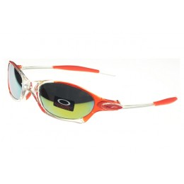 Oakley Sunglasses Juliet Red Frame Silver Lens High Quality Guarantee