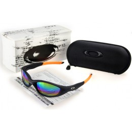 Oakley Sunglasses Juliet Black Orange Frame Chromatic Lens