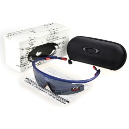 Oakley Sunglasses M Frame Blue Frame Black Lens