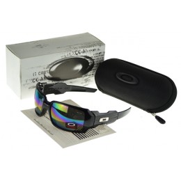 Oakley Sunglasses Oil Rig black Frame multicolor Lens Discount Sale