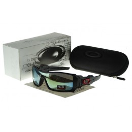 Oakley Sunglasses Oil Rig black Frame blue Lens Website