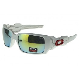 Oakley Sunglasses Oil Rig White Frame Colored Lens Street Style