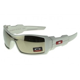 Oakley Sunglasses Oil Rig White Frame Silver Lens Outlet Factory