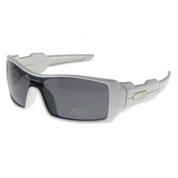 Oakley Sunglasses Oil Rig White Frame Gray Lens Best Service