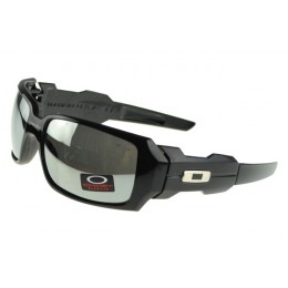 Oakley Sunglasses Oil Rig Black Frame Silver Lens Top Brands