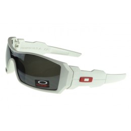 Oakley Sunglasses Oil Rig White Frame Gray Lens Outlet