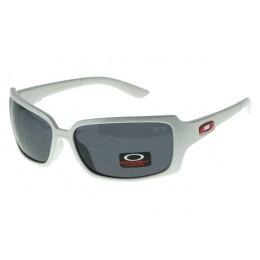 Oakley Sunglasses Polarized White Frame Gray Lens Recognized Brands