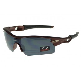 Oakley Sunglasses Radar Range Brown Frame Blue Lens Outlet