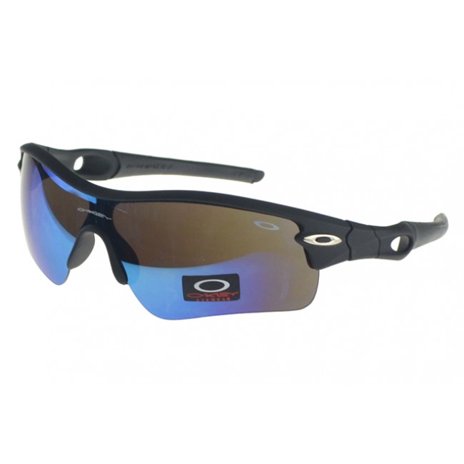 Oakley Sunglasses Radar Range Black Frame Blue Lens US Latests