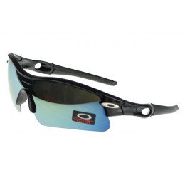 Oakley Sunglasses Radar Range Black Frame Blue Lens Reliable Quality