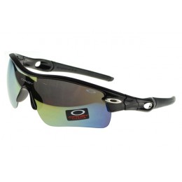 Oakley Sunglasses Radar Range Black Frame Blue Lens Large Hot Sale