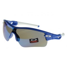 Oakley Sunglasses Radar Range Blue Frame Black Lens Classic Fit