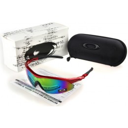 Oakley Sunglasses Radar Range Black Crimson Frame Cromatic Lens