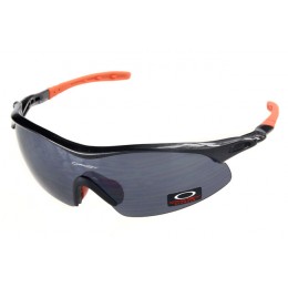 Oakley Sunglasses Radar Range Black Orange Frame Black Lens